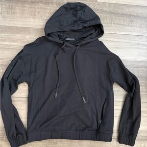 lululemon athletica Black Hooded Pullover Sweatshirt